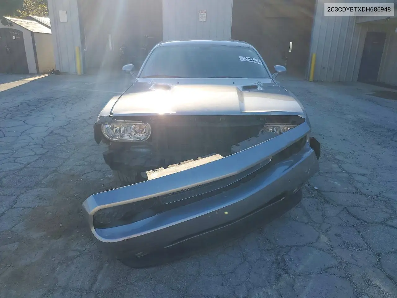 2013 DODGE CHALLENGER VIN 2C3CDYBTXDH686948 — фото 5