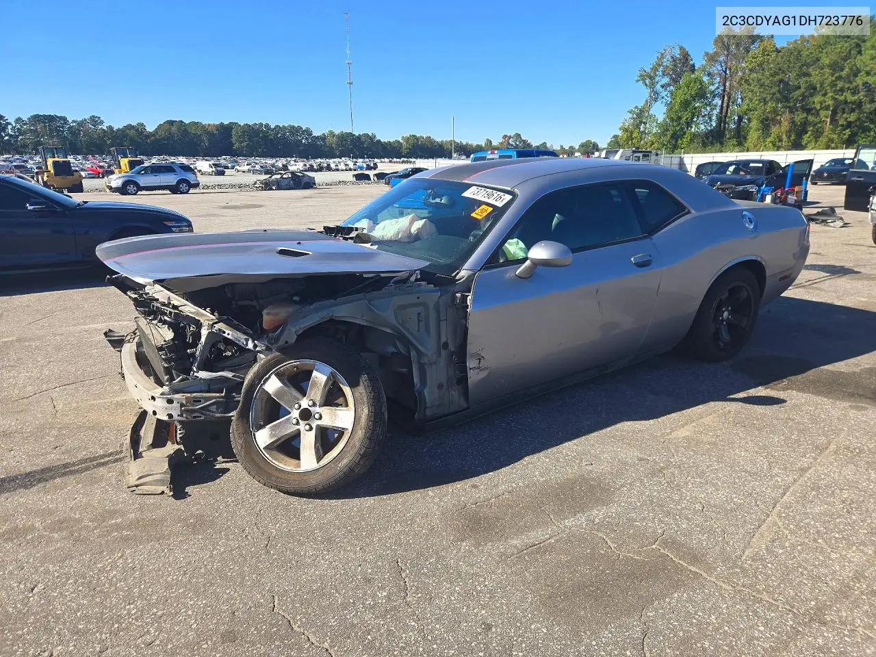 DODGE CHALLENGER 2013, VIN 2C3CDYAG1DH723776