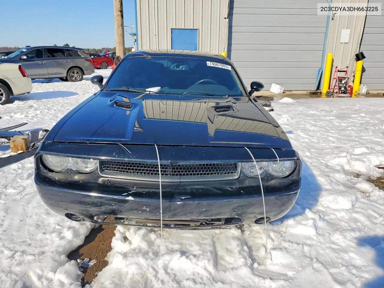 2013 DODGE CHALLENGER VIN 2C3CDYAG3DH663225 — фото 5