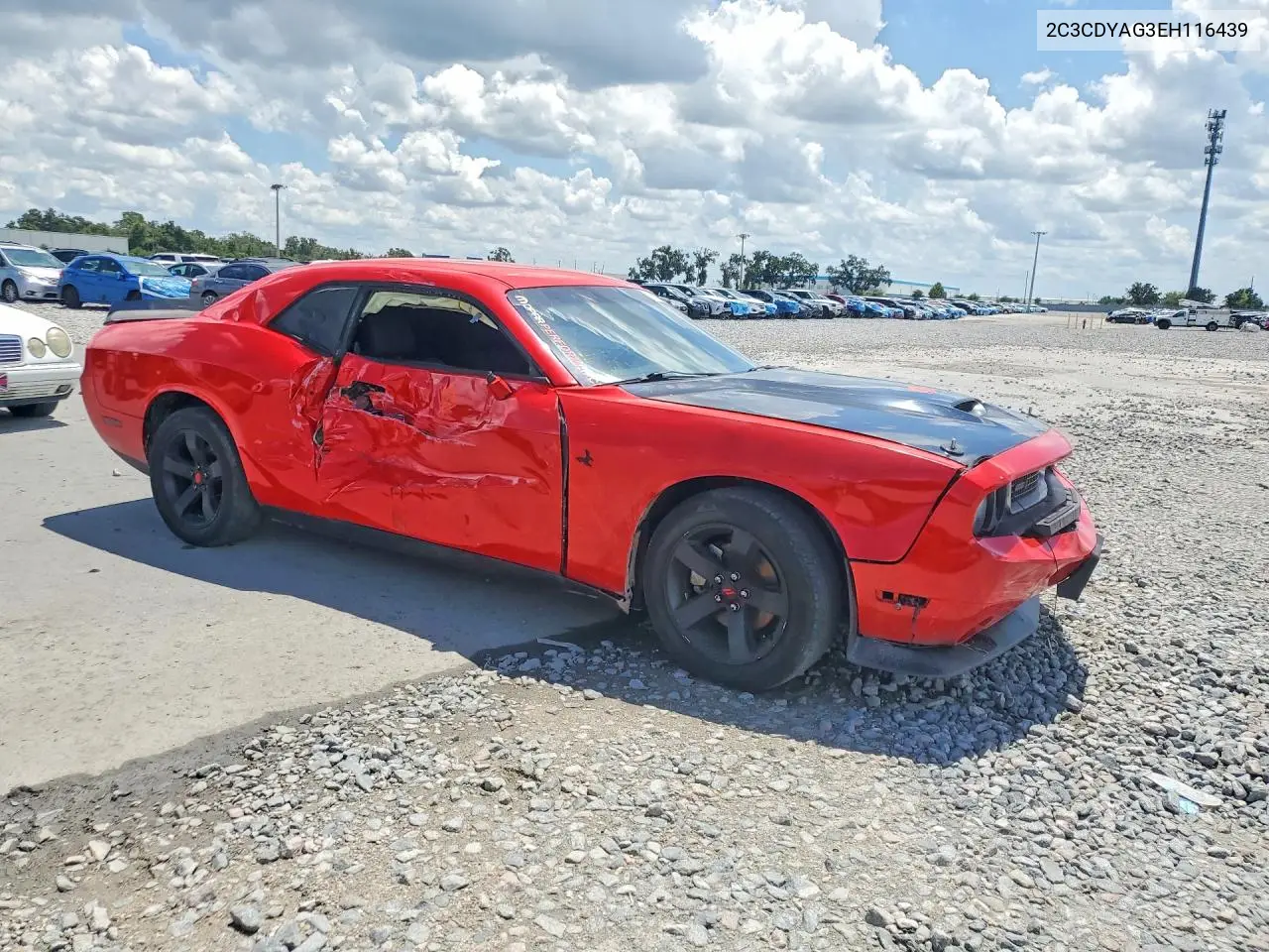2014 DODGE CHALLENGER VIN 2C3CDYAG3EH116439 — фото 4