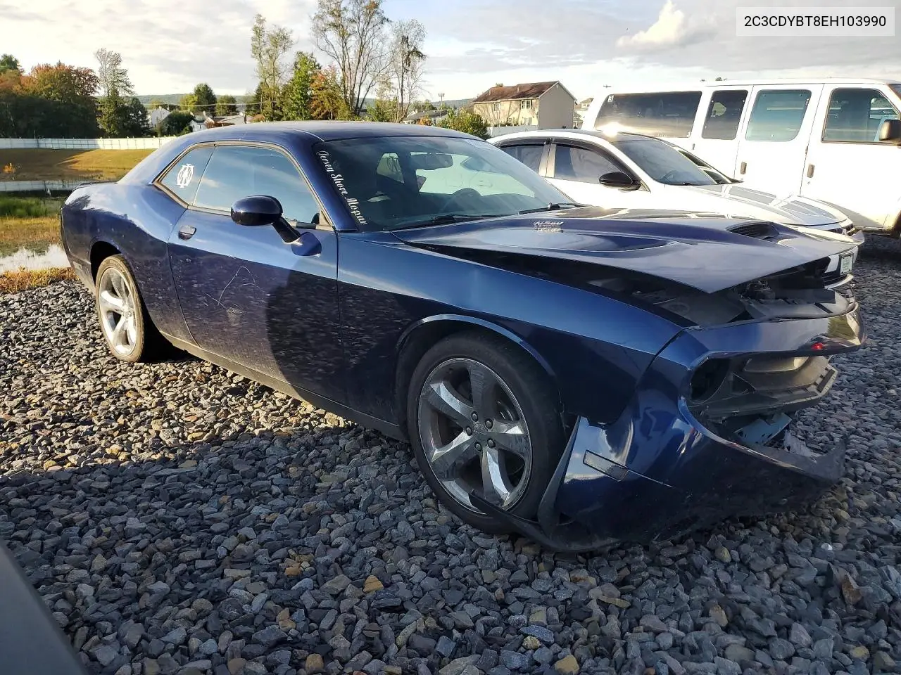 2014 DODGE CHALLENGER VIN 2C3CDYBT8EH103990 — фото 4