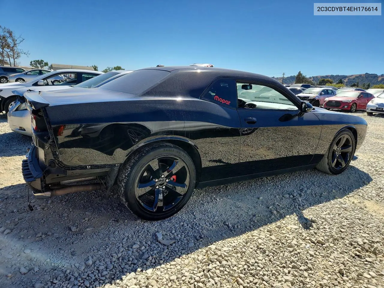 2014 DODGE CHALLENGER VIN 2C3CDYBT4EH176614 — фото 4
