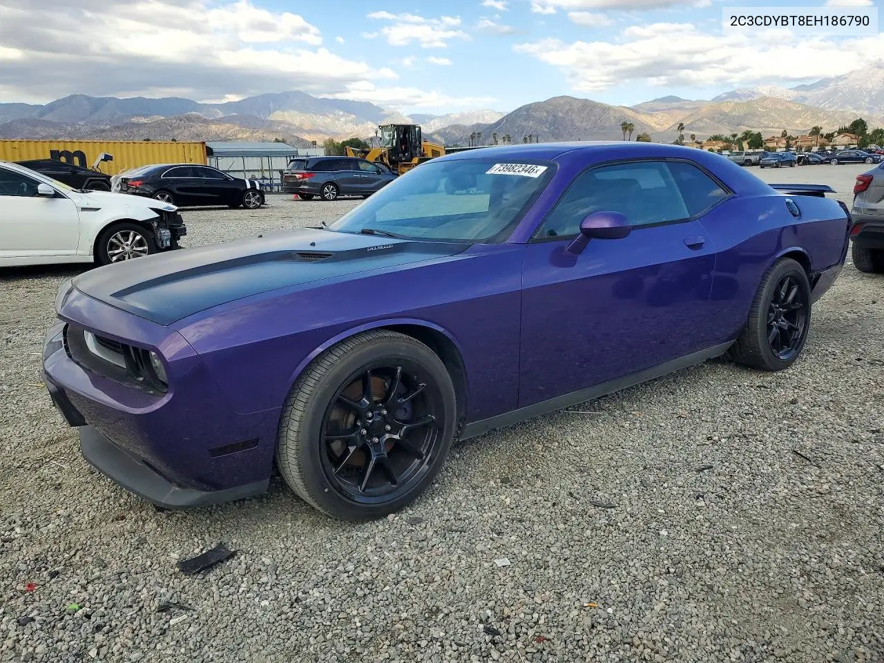 DODGE CHALLENGER 2014, VIN 2C3CDYBT8EH186790