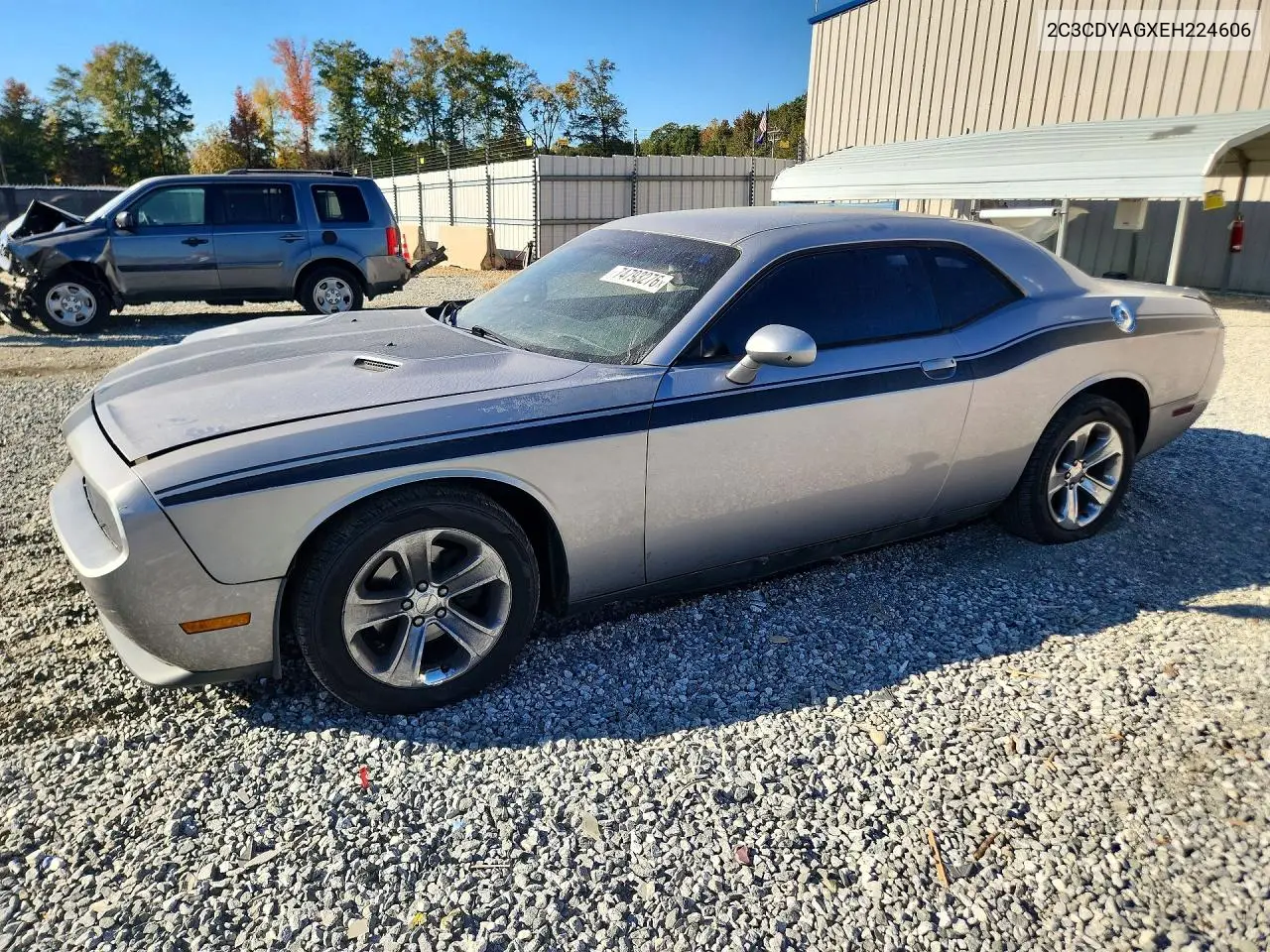 DODGE CHALLENGER 2014, VIN 2C3CDYAGXEH224606