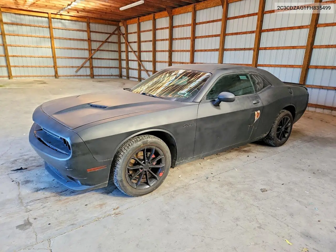 DODGE CHALLENGER 2015, VIN 2C3CDZAG1FH835499