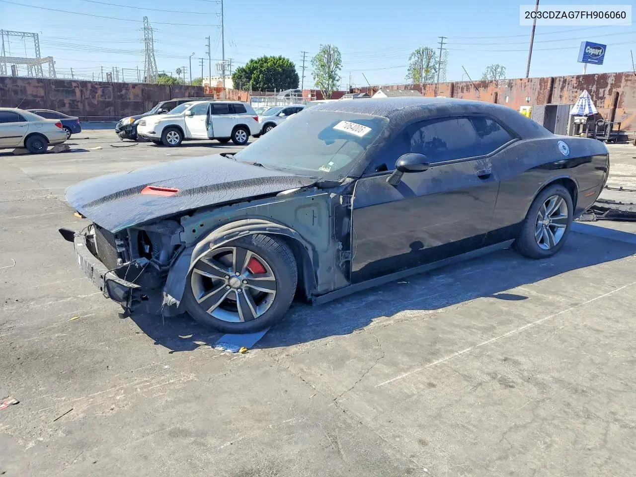 DODGE CHALLENGER 2015, VIN 2C3CDZAG7FH906060