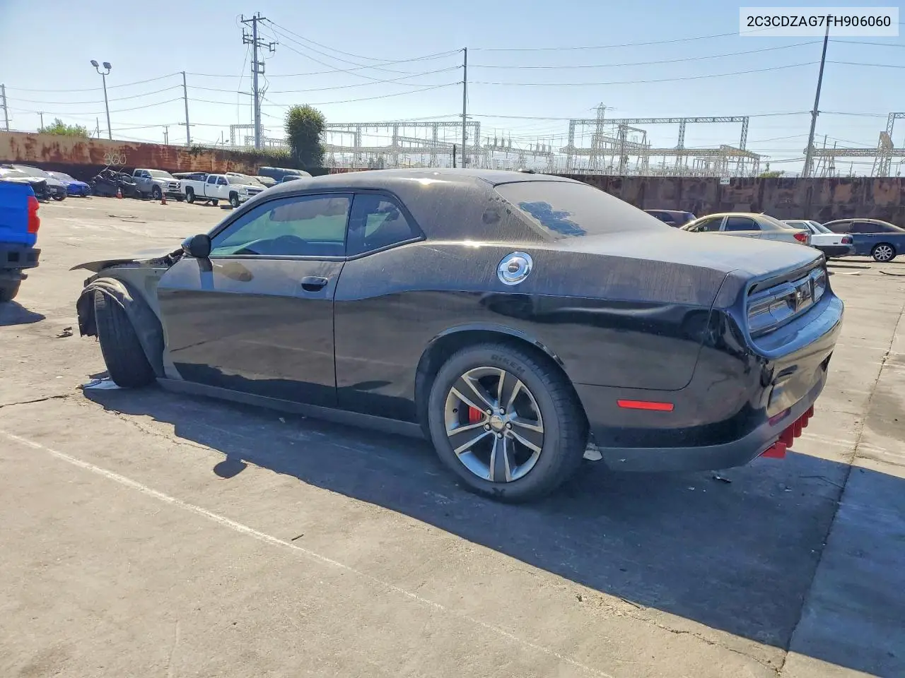 2015 DODGE CHALLENGER VIN 2C3CDZAG7FH906060 — фото 2