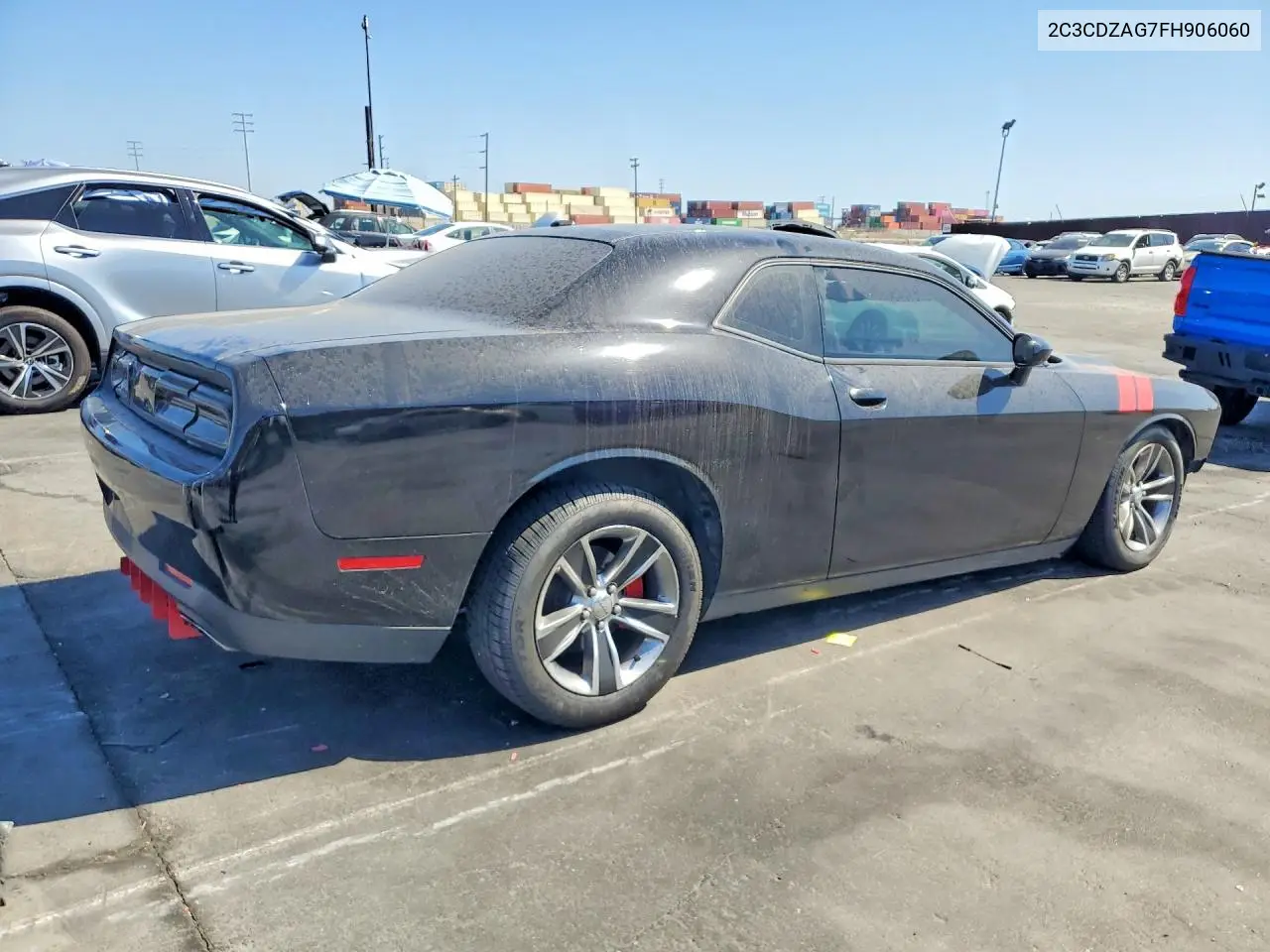 2015 DODGE CHALLENGER VIN 2C3CDZAG7FH906060 — фото 3