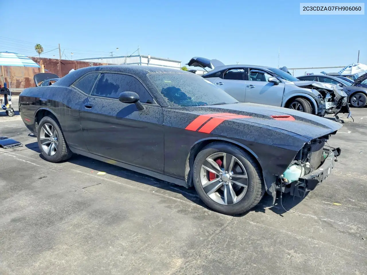 2015 DODGE CHALLENGER VIN 2C3CDZAG7FH906060 — фото 4