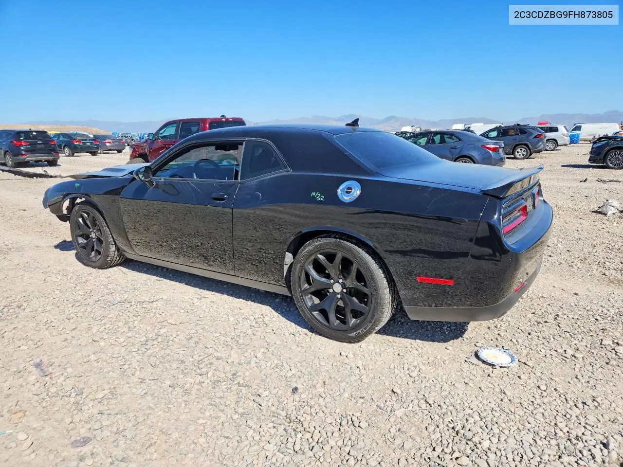 2015 DODGE CHALLENGER VIN 2C3CDZBG9FH873805 — фото 2