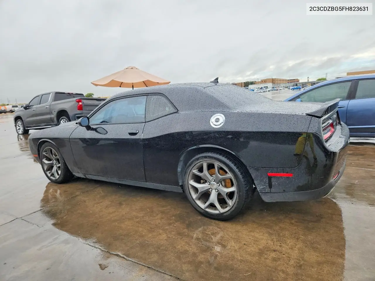 2015 DODGE CHALLENGER VIN 2C3CDZBG5FH823631 — фото 2