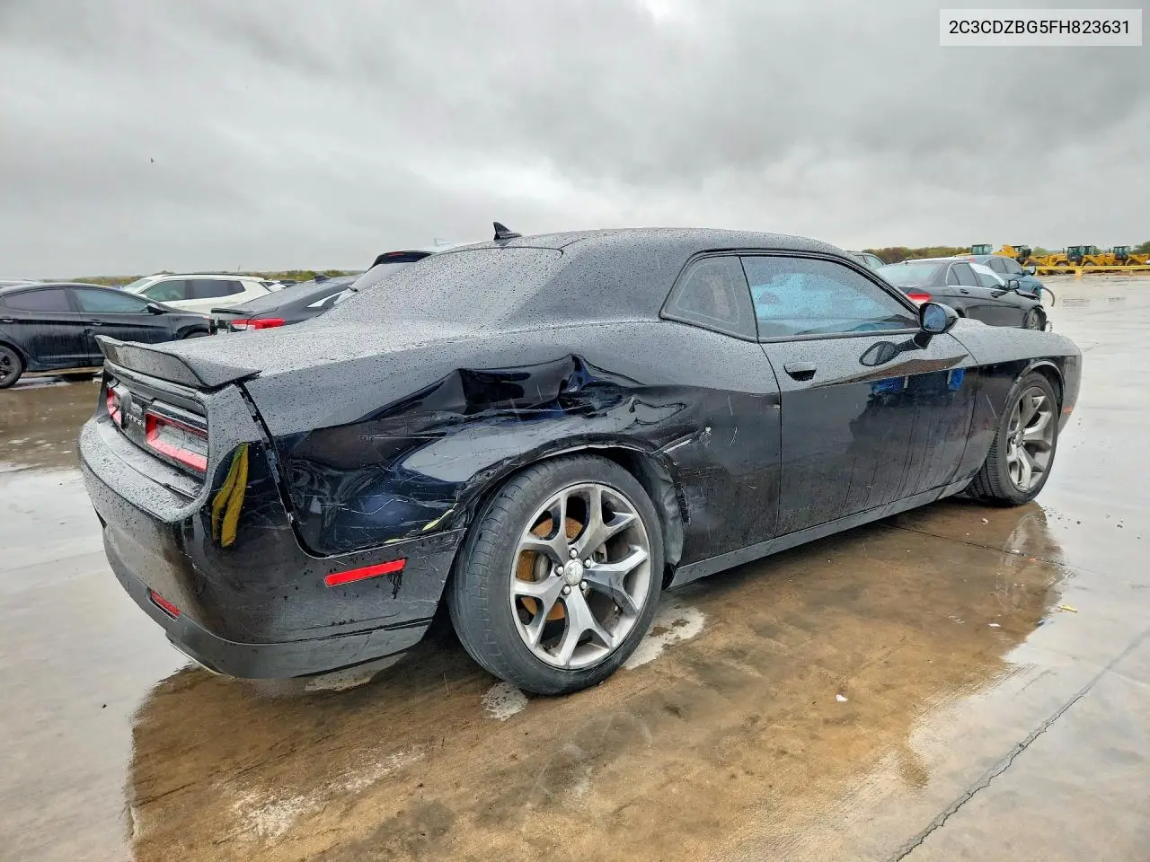 2015 DODGE CHALLENGER VIN 2C3CDZBG5FH823631 — фото 3