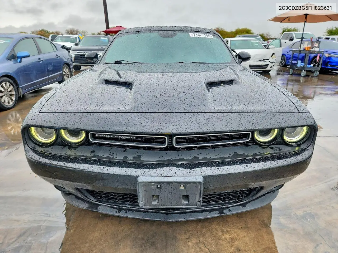 2015 DODGE CHALLENGER VIN 2C3CDZBG5FH823631 — фото 5