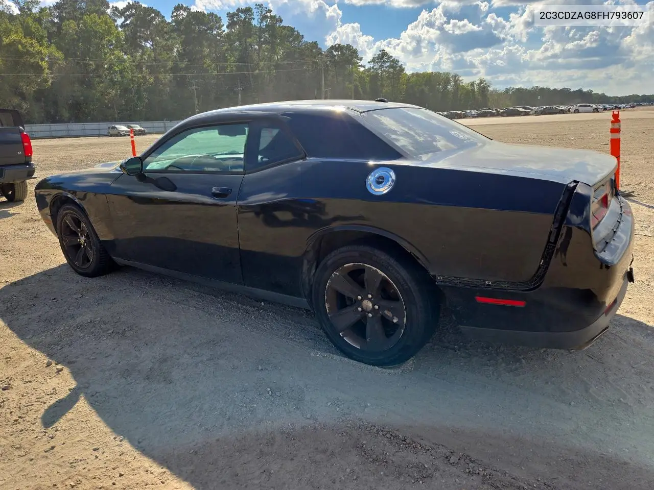 2015 DODGE CHALLENGER VIN 2C3CDZAG8FH793607 — фото 2