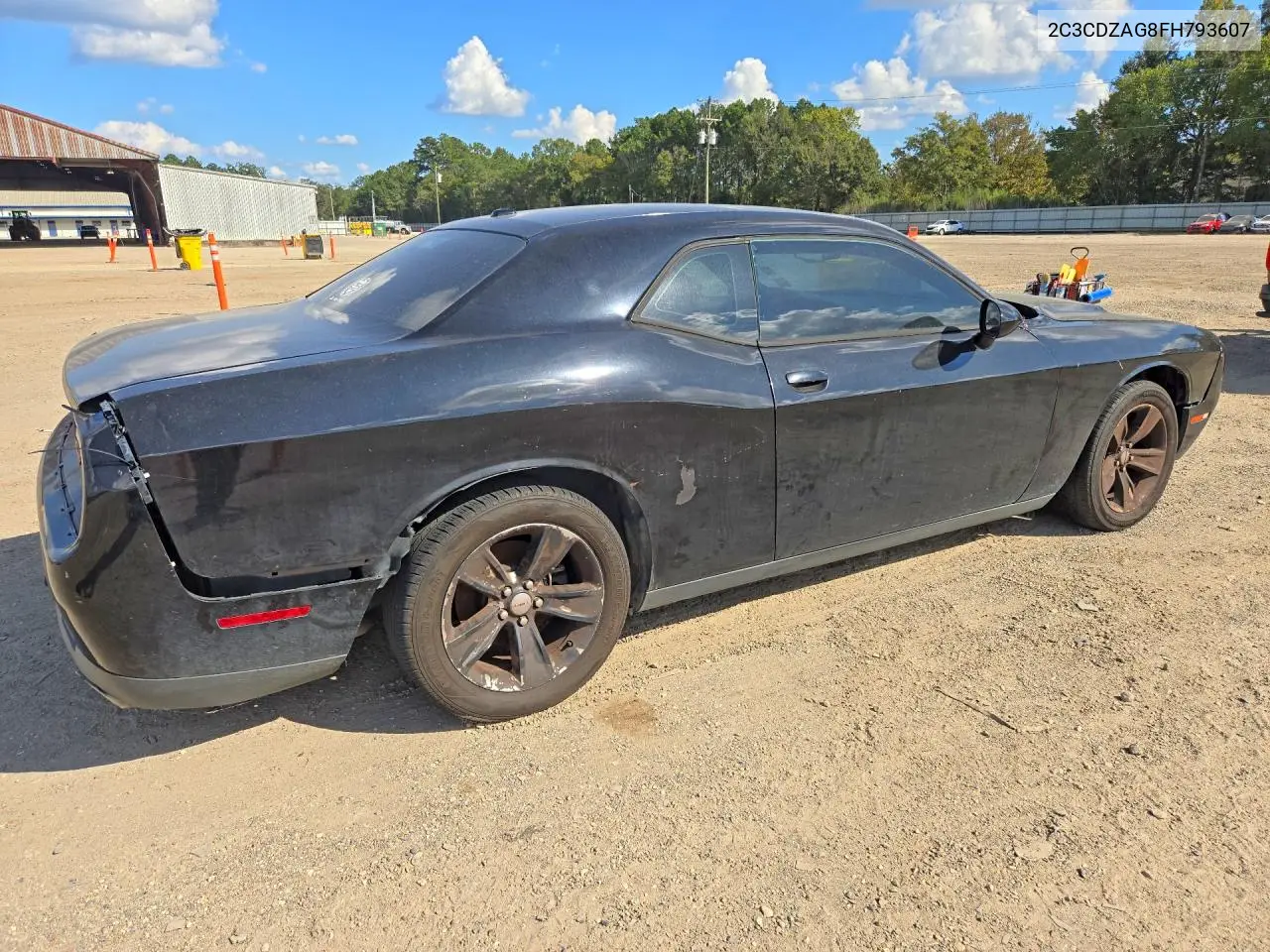 2015 DODGE CHALLENGER VIN 2C3CDZAG8FH793607 — фото 3