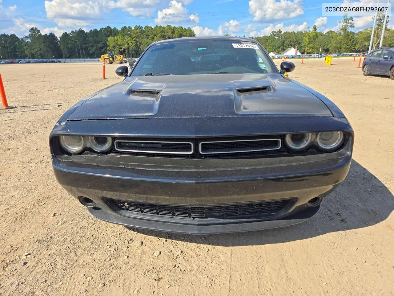 2015 DODGE CHALLENGER VIN 2C3CDZAG8FH793607 — фото 5