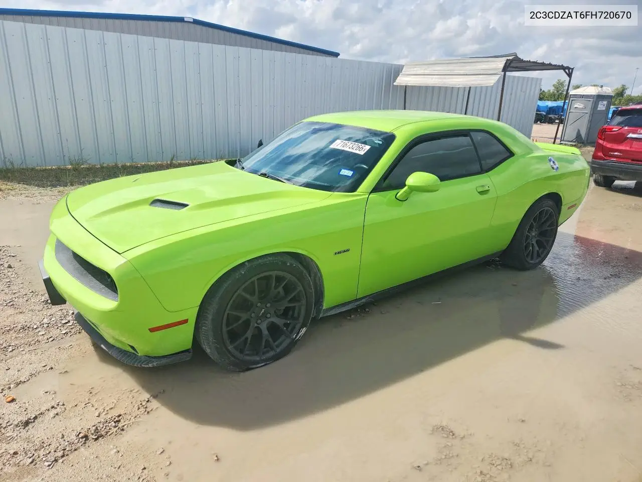 DODGE CHALLENGER 2015, VIN 2C3CDZAT6FH720670