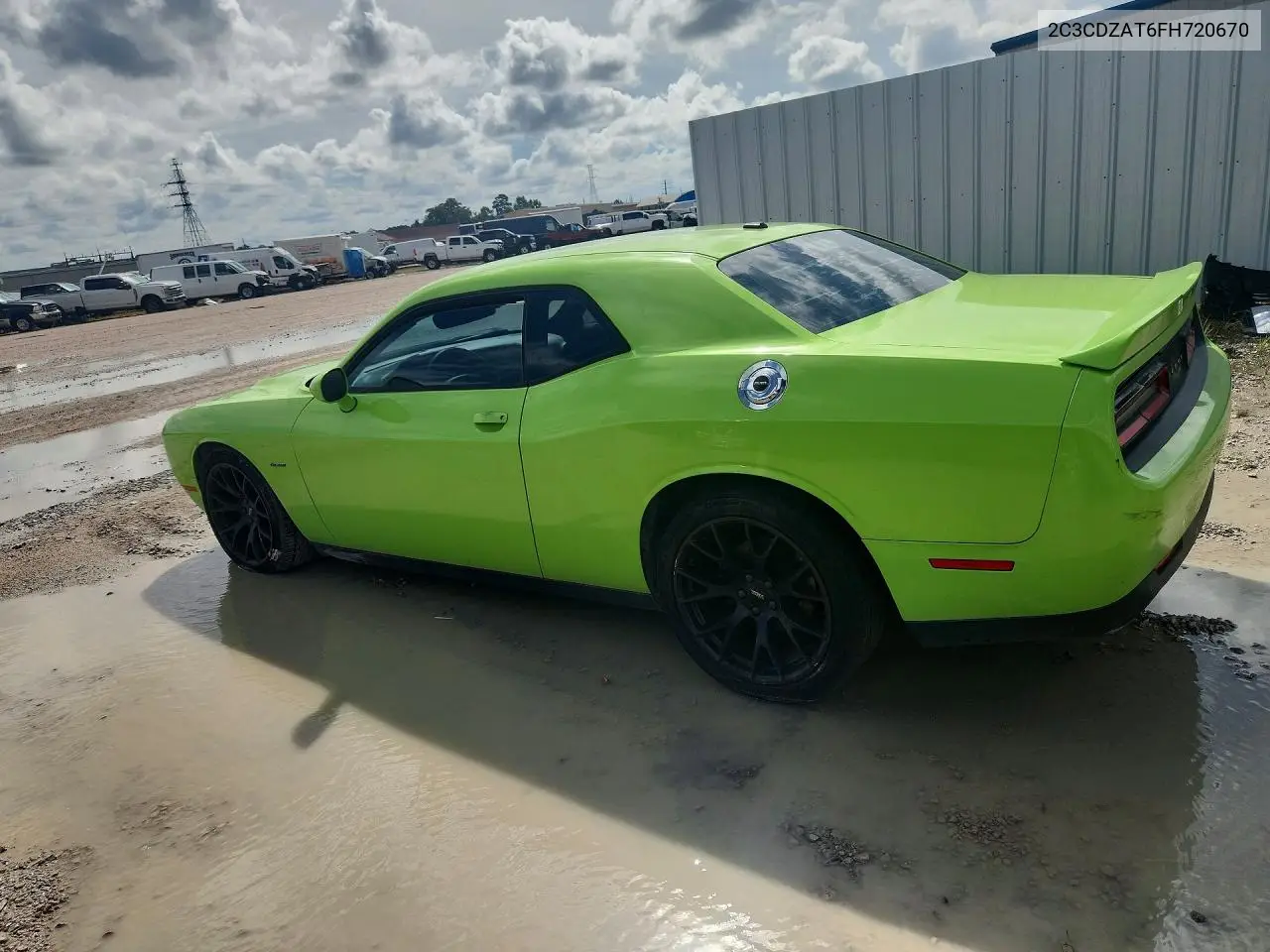 2015 DODGE CHALLENGER VIN 2C3CDZAT6FH720670 — фото 2