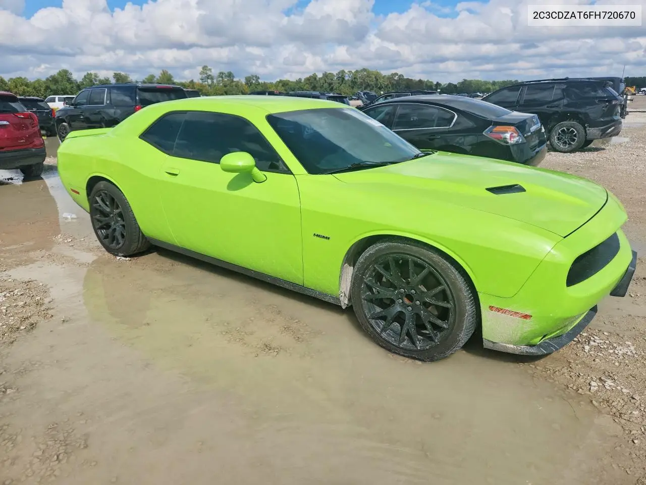 2015 DODGE CHALLENGER VIN 2C3CDZAT6FH720670 — фото 4