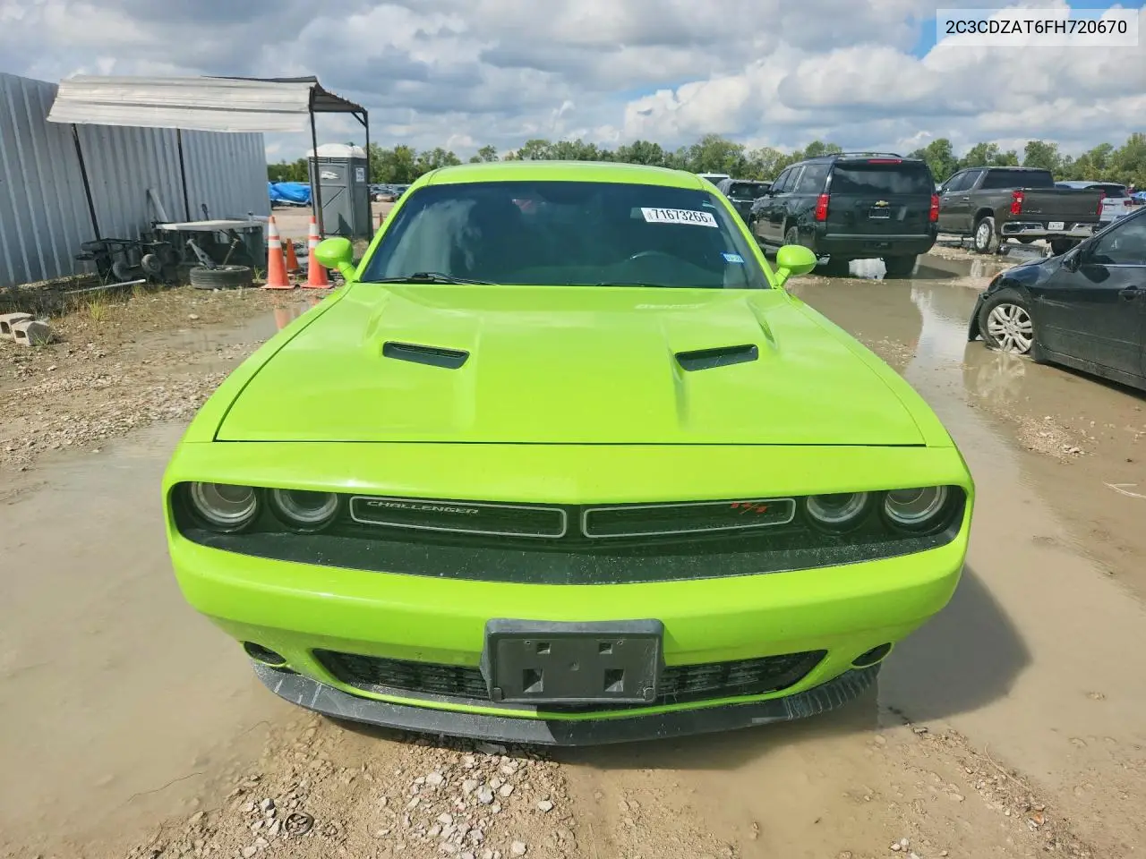 2015 DODGE CHALLENGER VIN 2C3CDZAT6FH720670 — фото 5