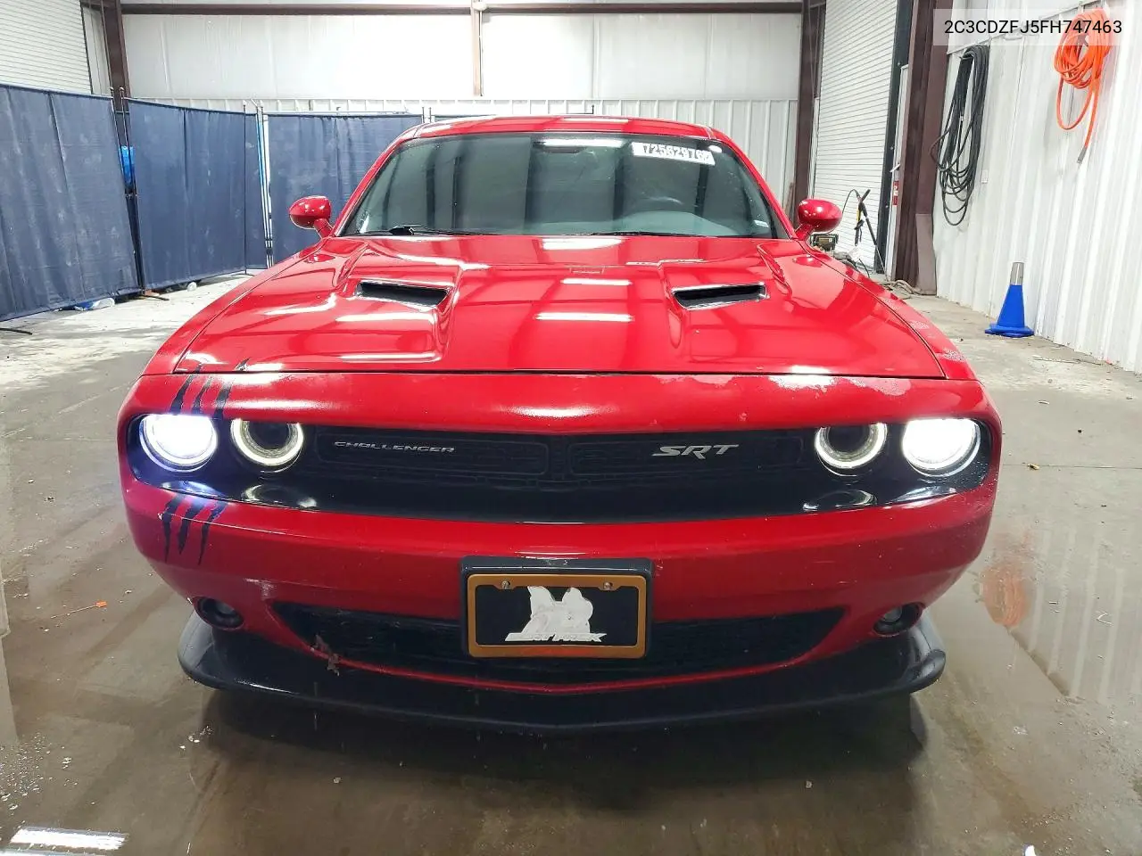2015 DODGE CHALLENGER VIN 2C3CDZFJ5FH747463 — фото 5