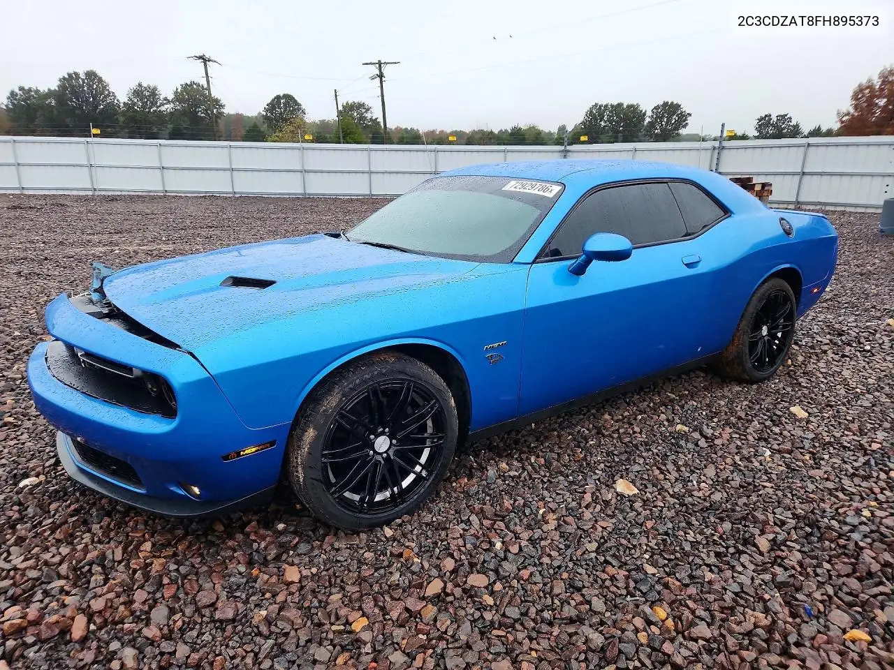 DODGE CHALLENGER 2015, VIN 2C3CDZAT8FH895373