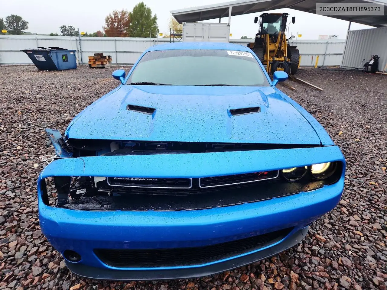 2015 DODGE CHALLENGER VIN 2C3CDZAT8FH895373 — фото 5