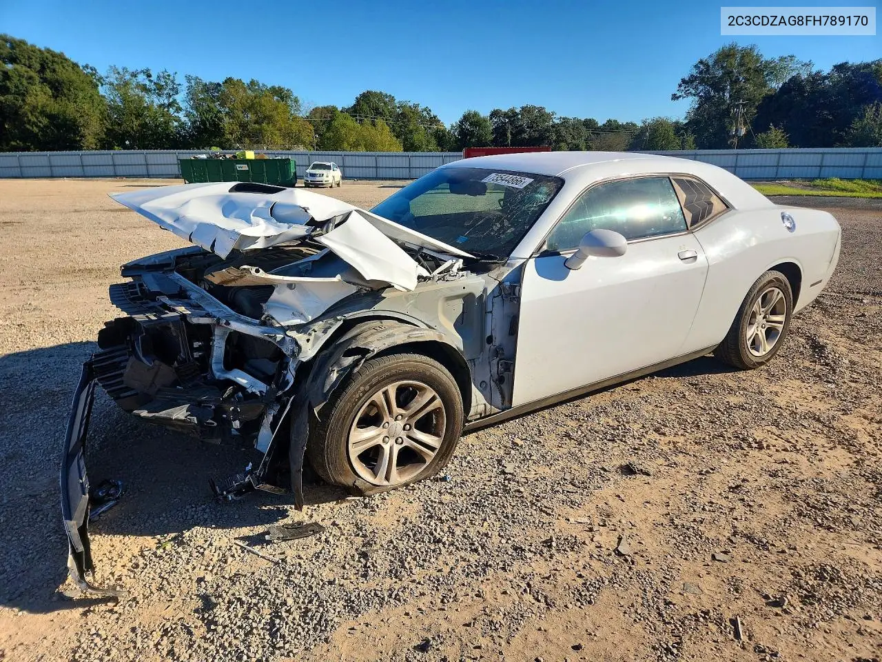 DODGE CHALLENGER 2015, VIN 2C3CDZAG8FH789170