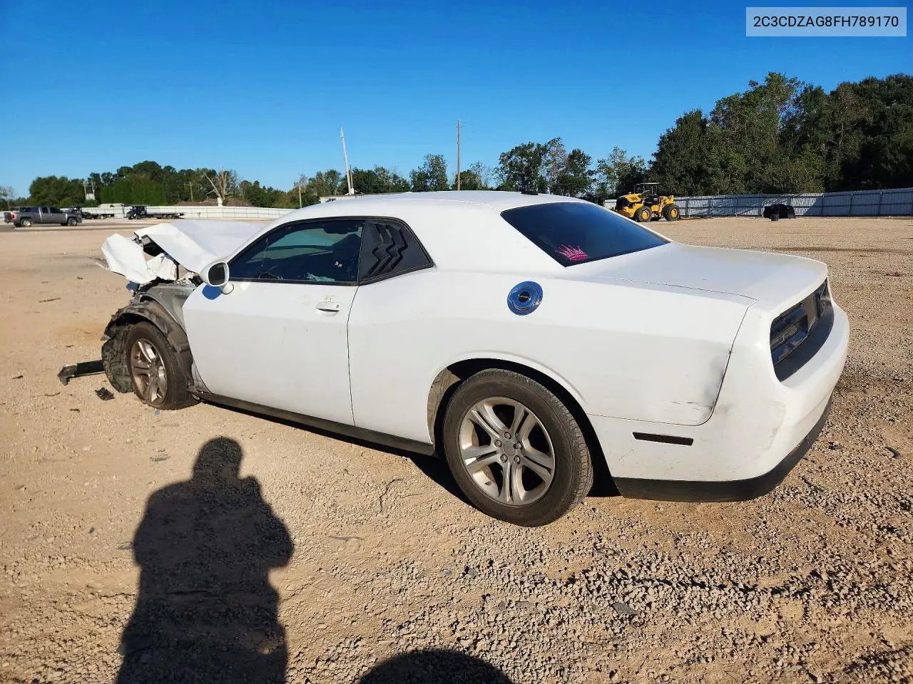 2015 DODGE CHALLENGER VIN 2C3CDZAG8FH789170 — фото 2