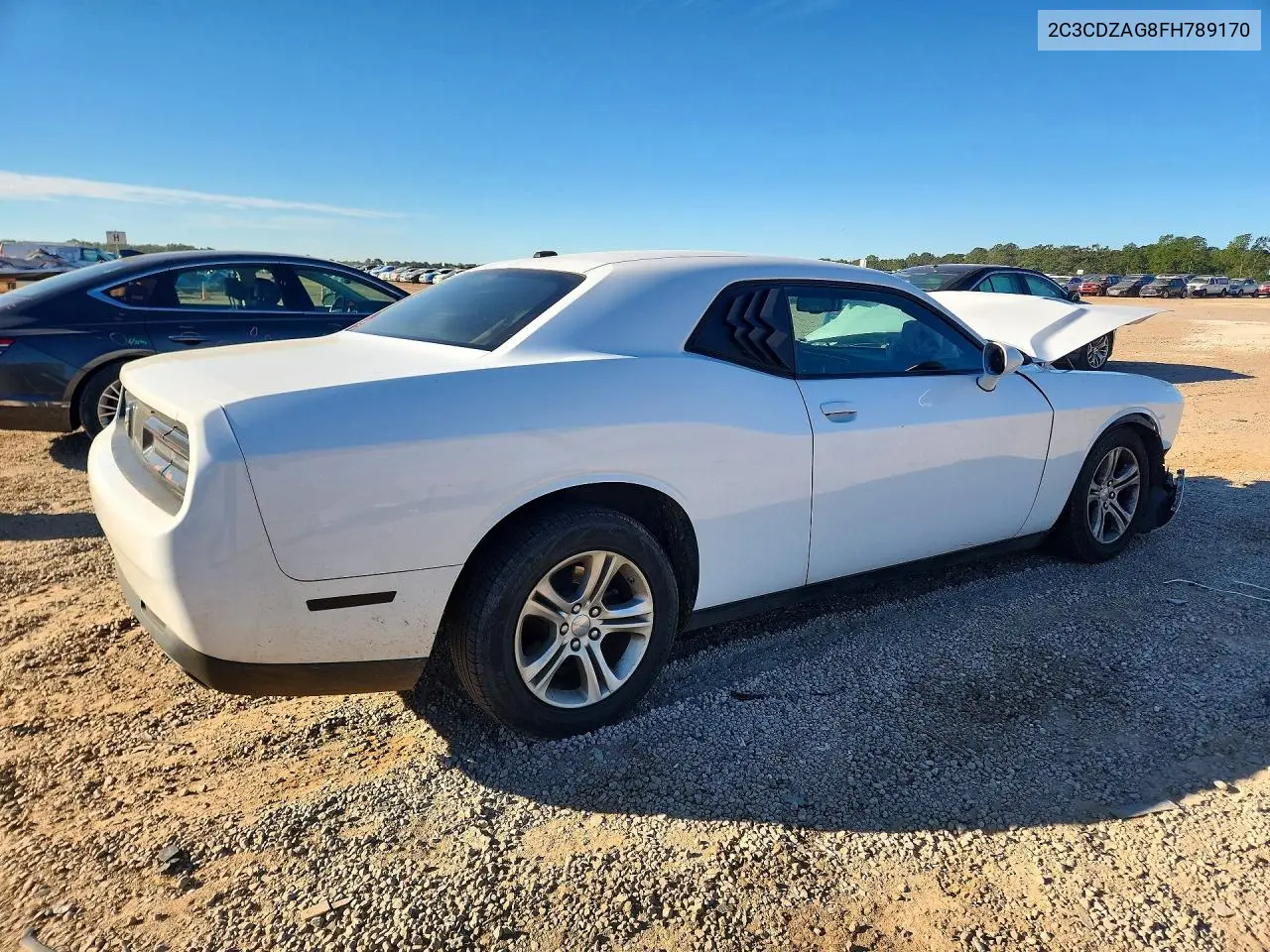 2015 DODGE CHALLENGER VIN 2C3CDZAG8FH789170 — фото 3