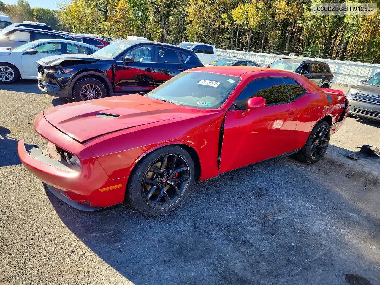DODGE CHALLENGER 2015, VIN 2C3CDZBG8FH912500