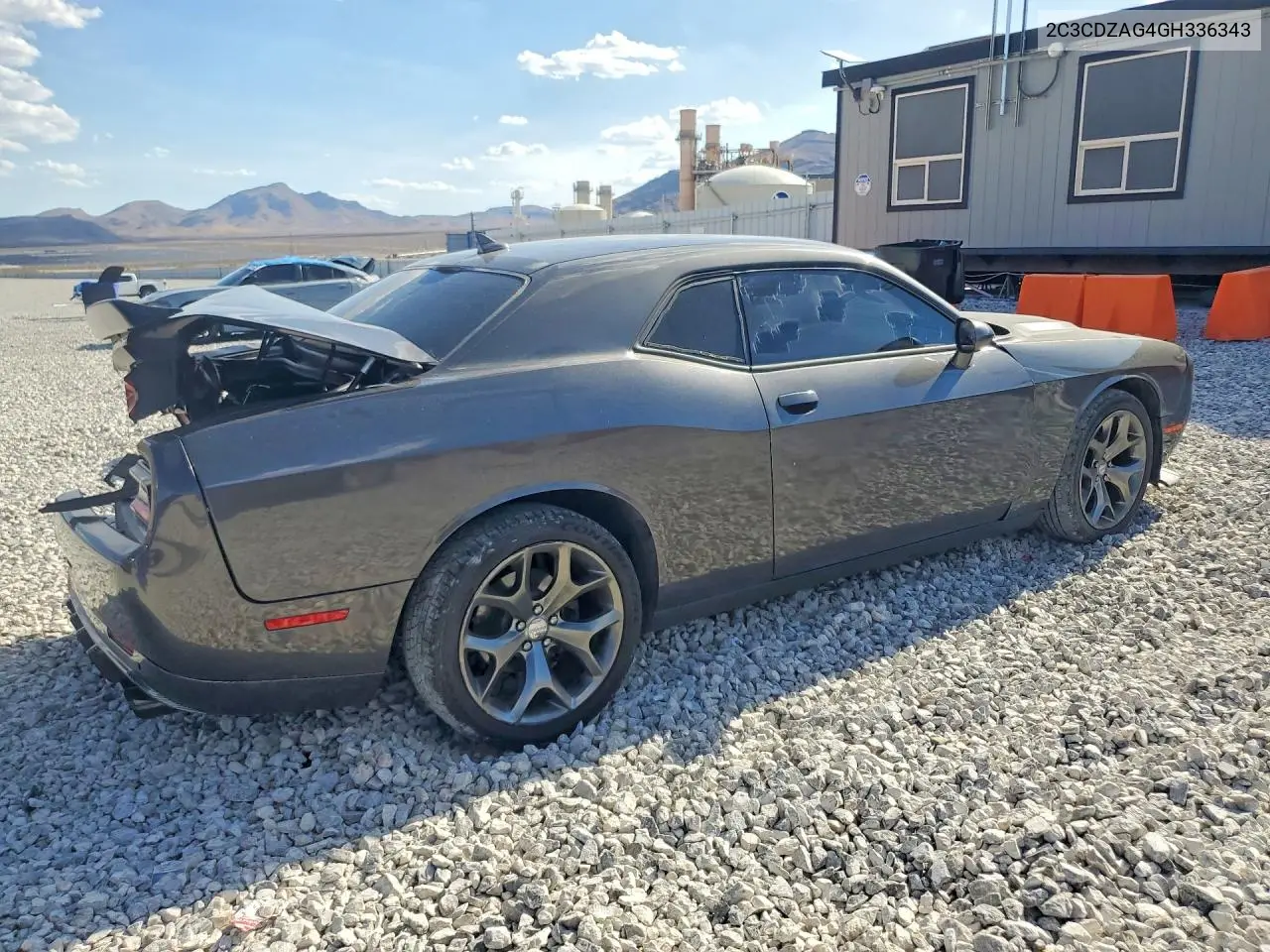 2016 DODGE CHALLENGER VIN 2C3CDZAG4GH336343 — фото 3