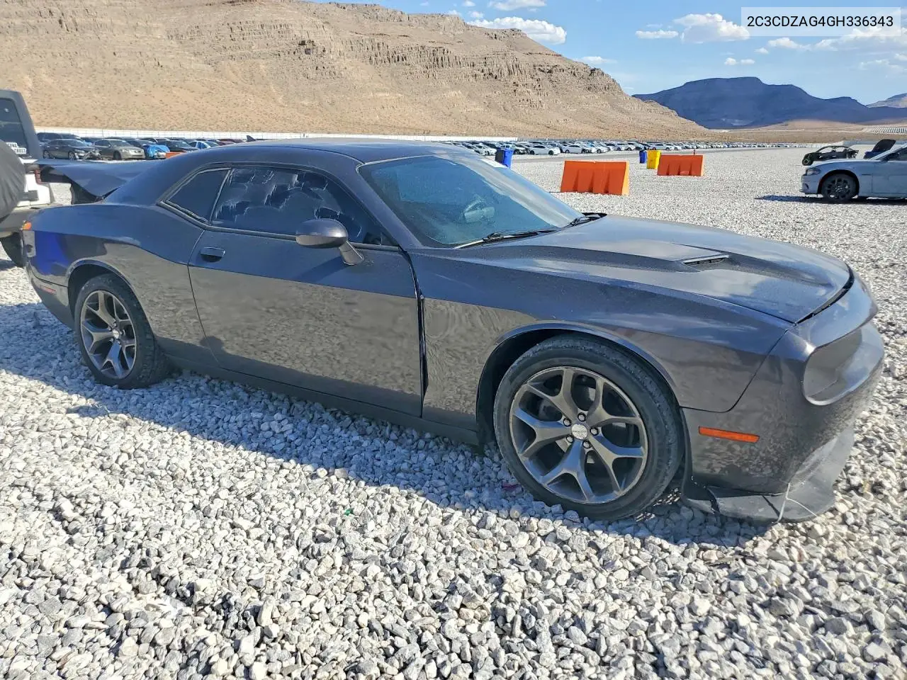 2016 DODGE CHALLENGER VIN 2C3CDZAG4GH336343 — фото 4