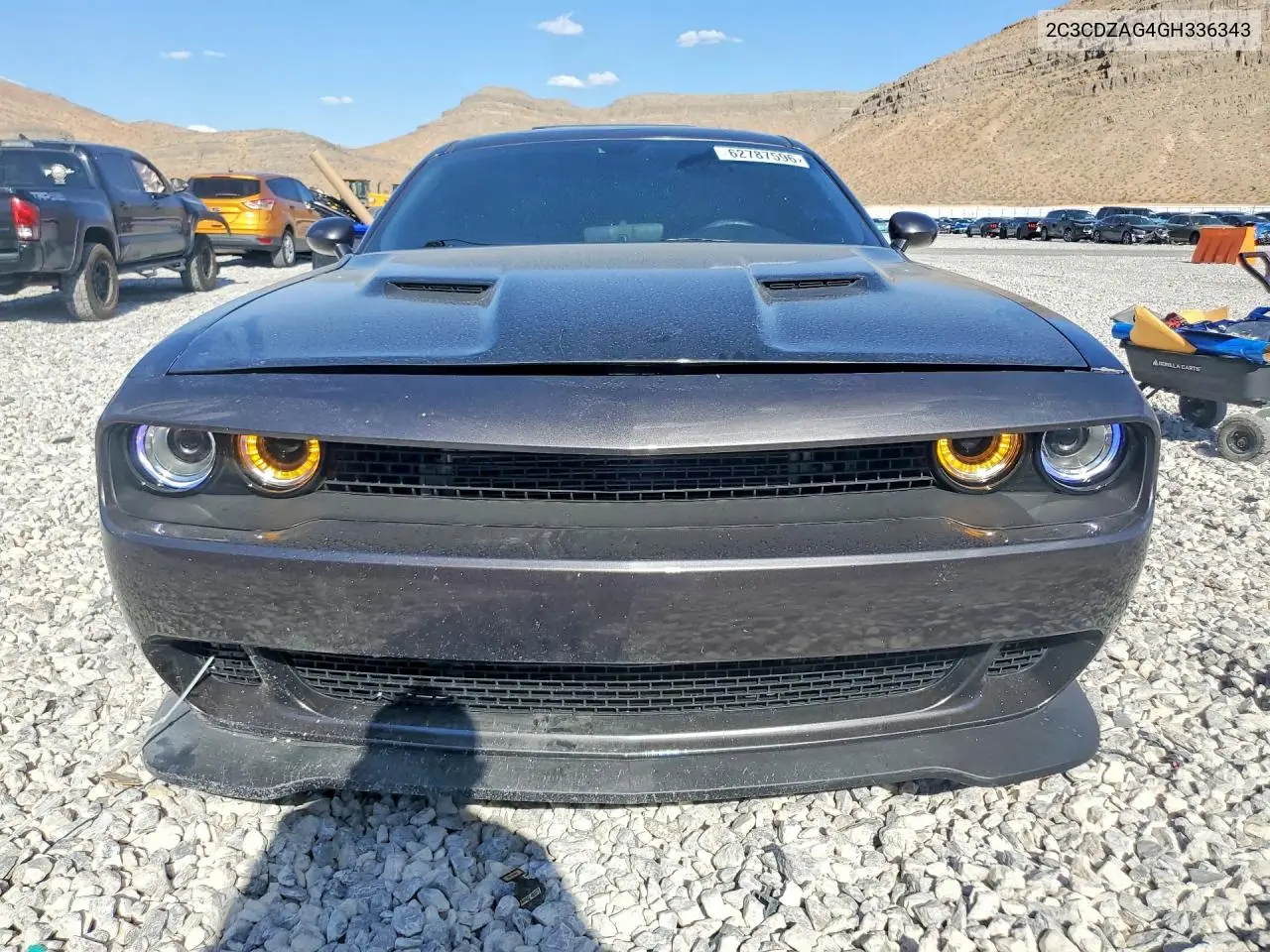 2016 DODGE CHALLENGER VIN 2C3CDZAG4GH336343 — фото 5