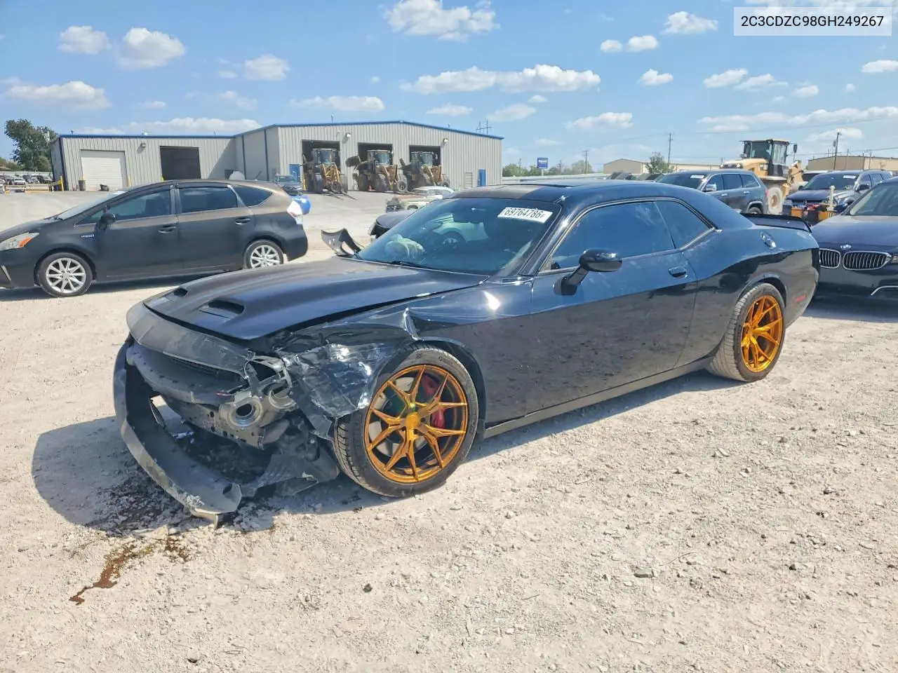 DODGE CHALLENGER 2016, VIN 2C3CDZC98GH249267