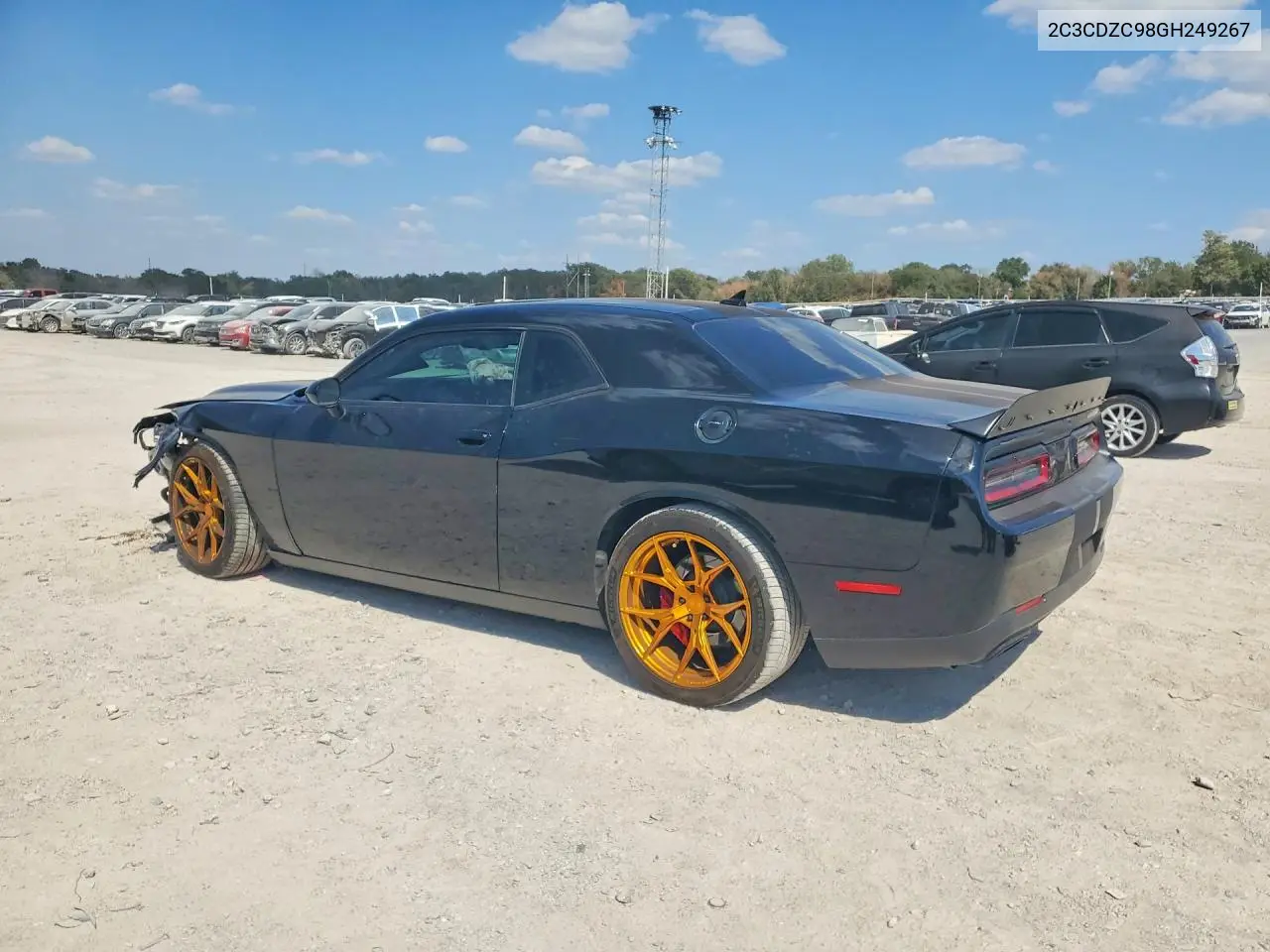 2016 DODGE CHALLENGER VIN 2C3CDZC98GH249267 — фото 2