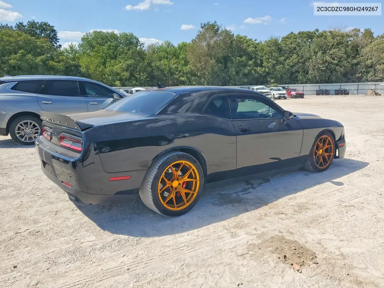 2016 DODGE CHALLENGER VIN 2C3CDZC98GH249267 — фото 3