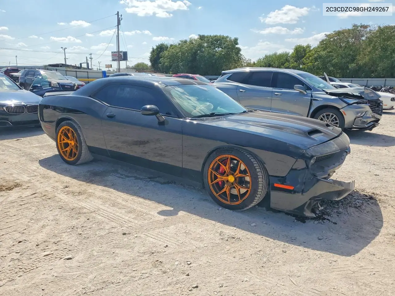 2016 DODGE CHALLENGER VIN 2C3CDZC98GH249267 — фото 4