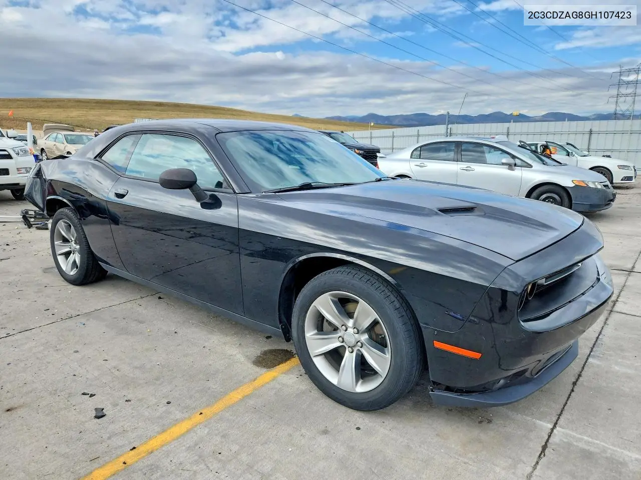2016 DODGE CHALLENGER VIN 2C3CDZAG8GH107423 — фото 4