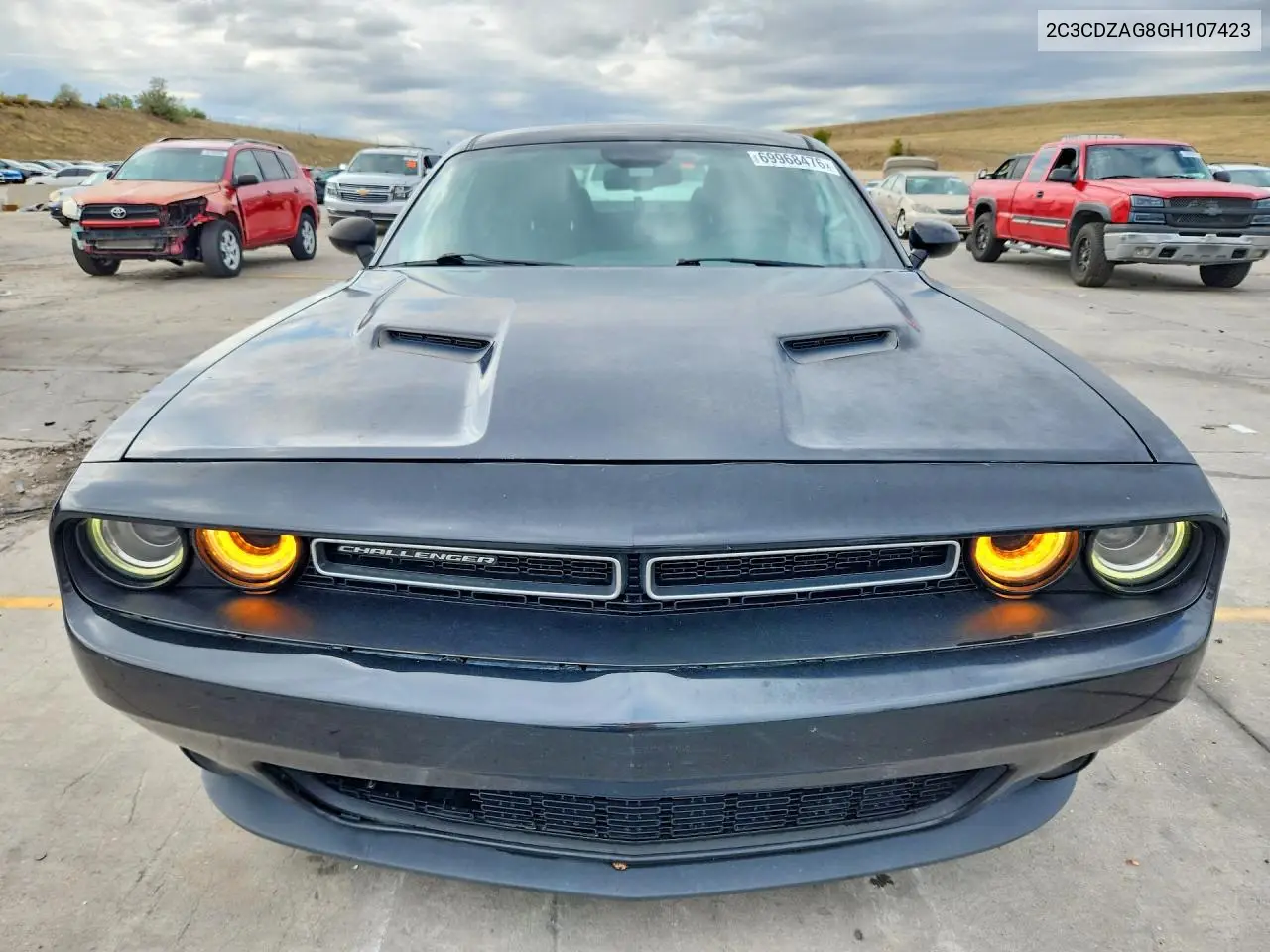 2016 DODGE CHALLENGER VIN 2C3CDZAG8GH107423 — фото 5