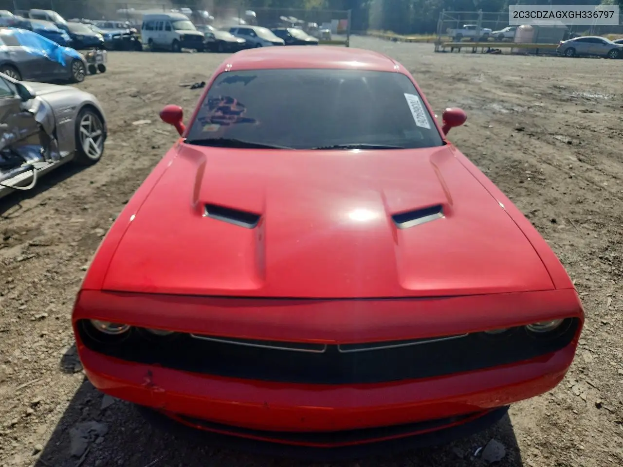 2016 DODGE CHALLENGER VIN 2C3CDZAGXGH336797 — фото 5