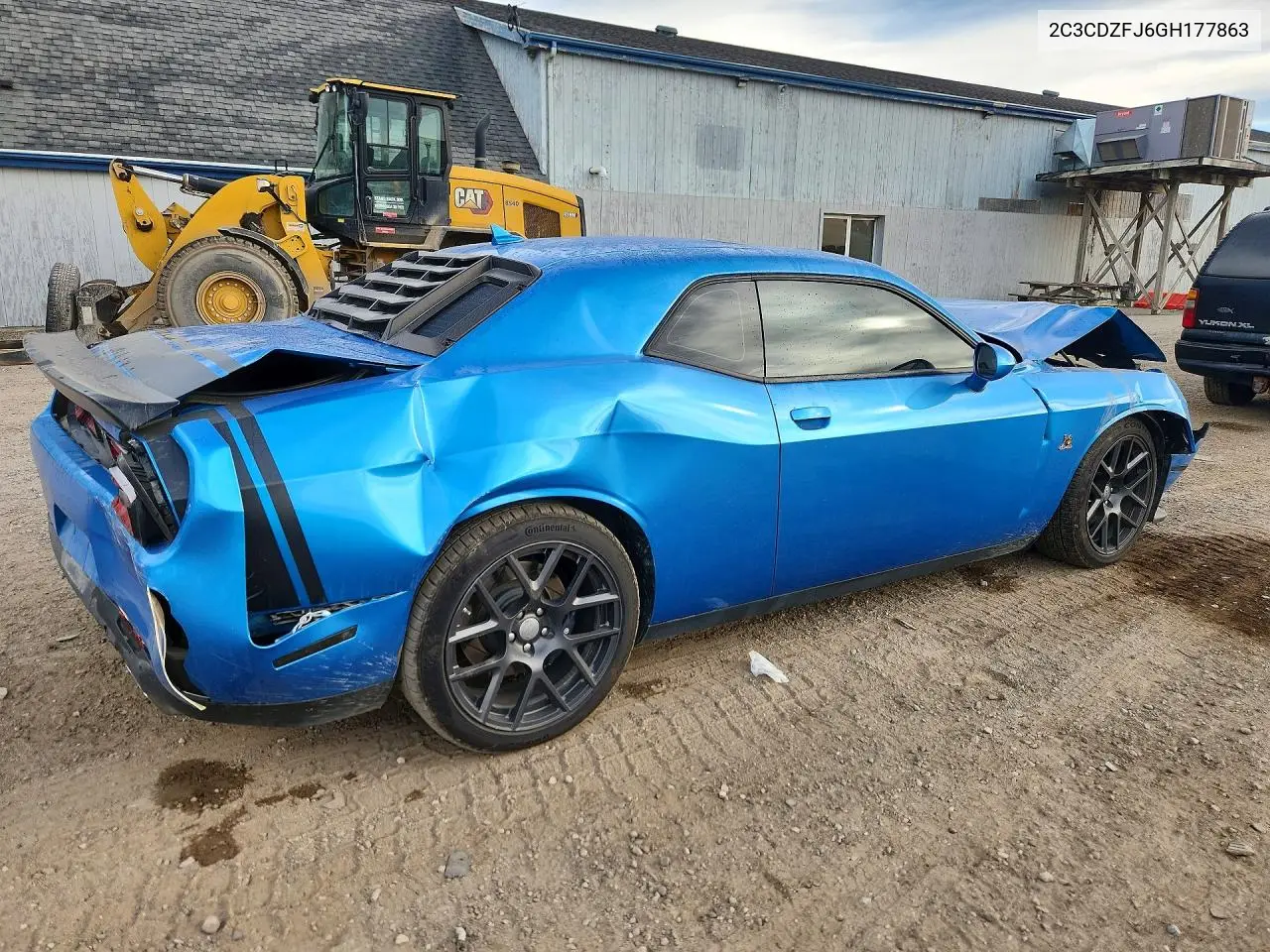 2016 DODGE CHALLENGER VIN 2C3CDZFJ6GH177863 — фото 3