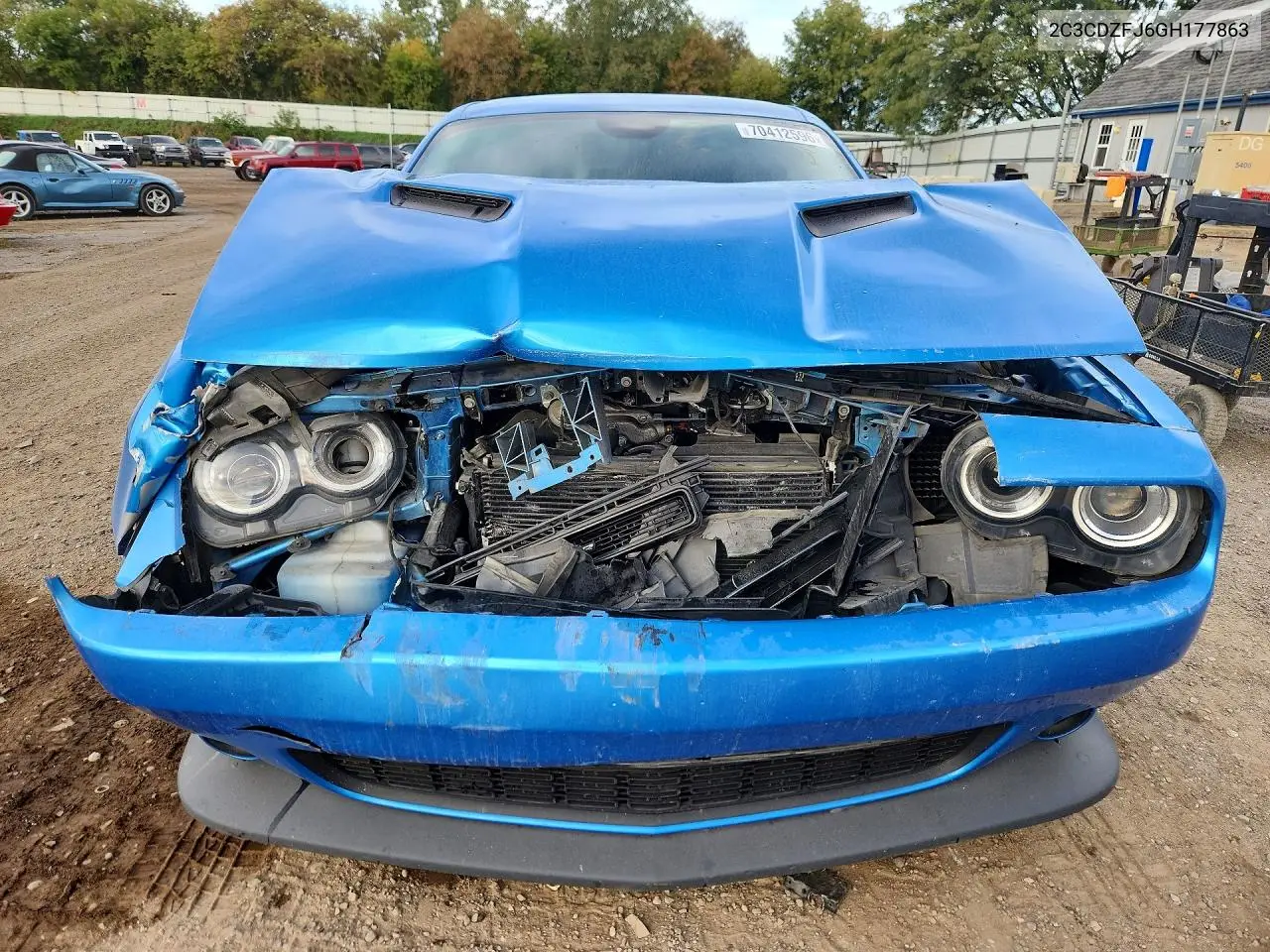 2016 DODGE CHALLENGER VIN 2C3CDZFJ6GH177863 — фото 5