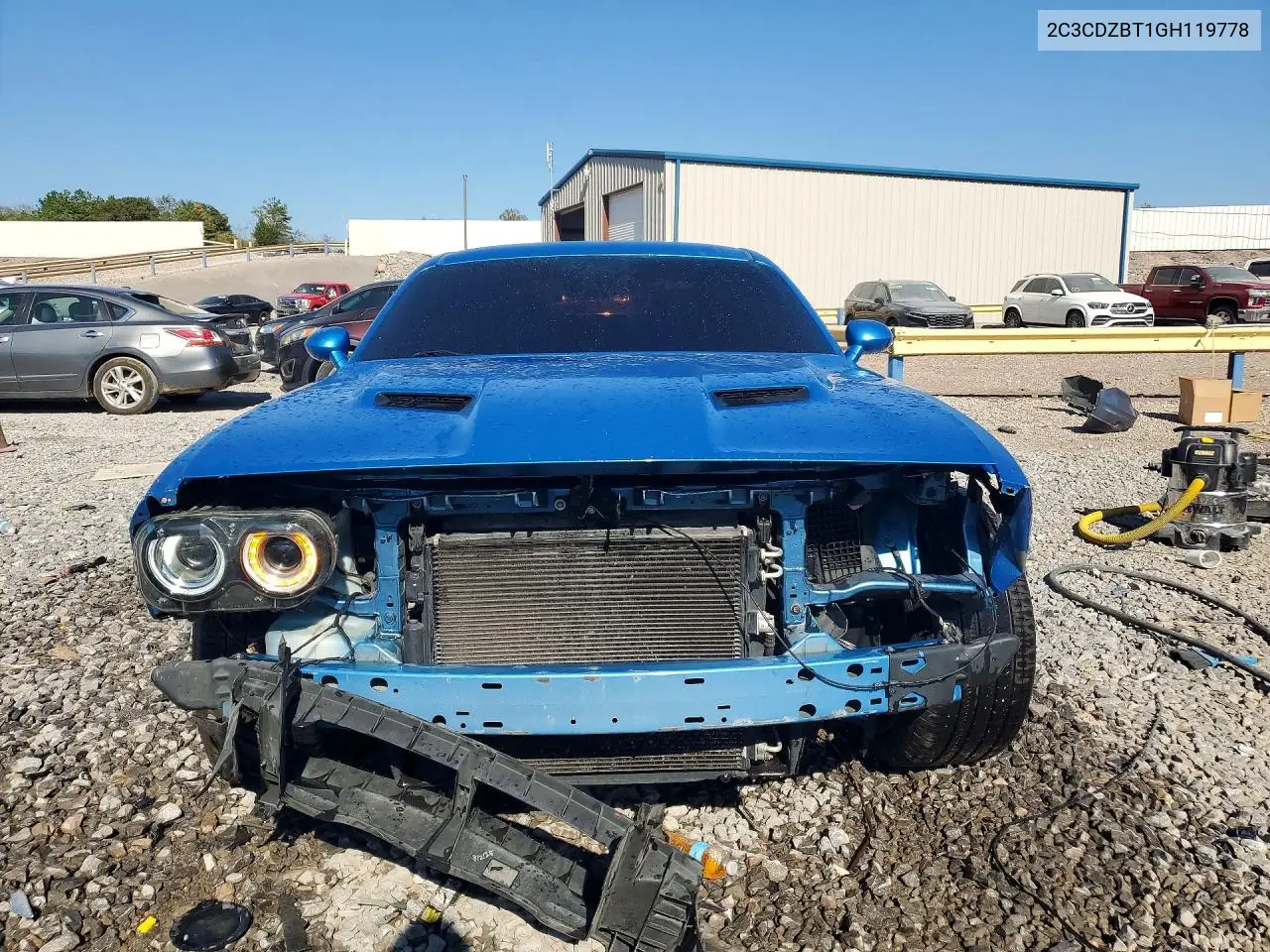 2016 DODGE CHALLENGER VIN 2C3CDZBT1GH119778 — фото 5