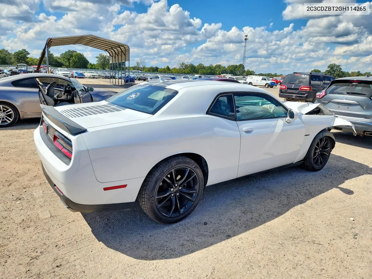 2016 DODGE CHALLENGER VIN 2C3CDZBT2GH114265 — фото 3