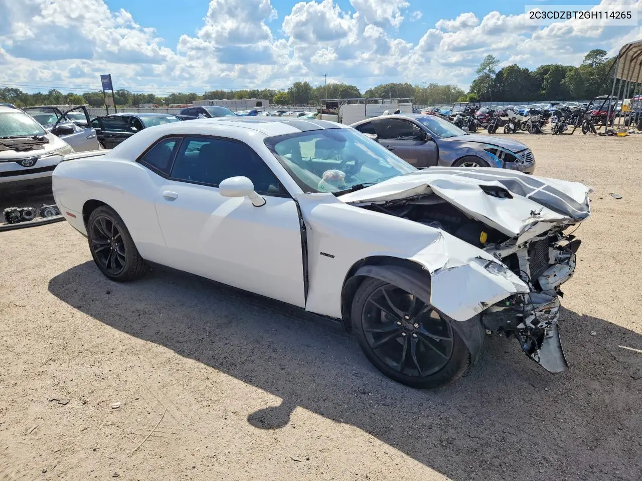 2016 DODGE CHALLENGER VIN 2C3CDZBT2GH114265 — фото 4
