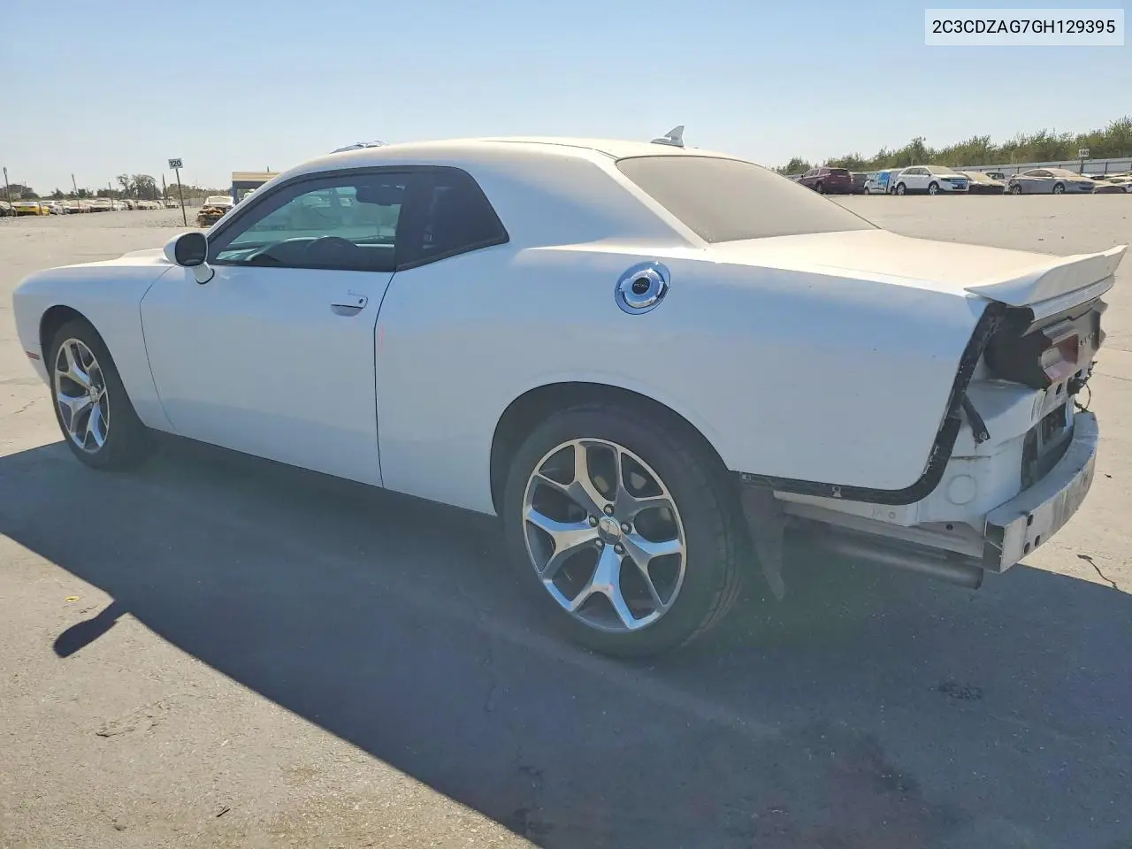 2016 DODGE CHALLENGER VIN 2C3CDZAG7GH129395 — фото 2