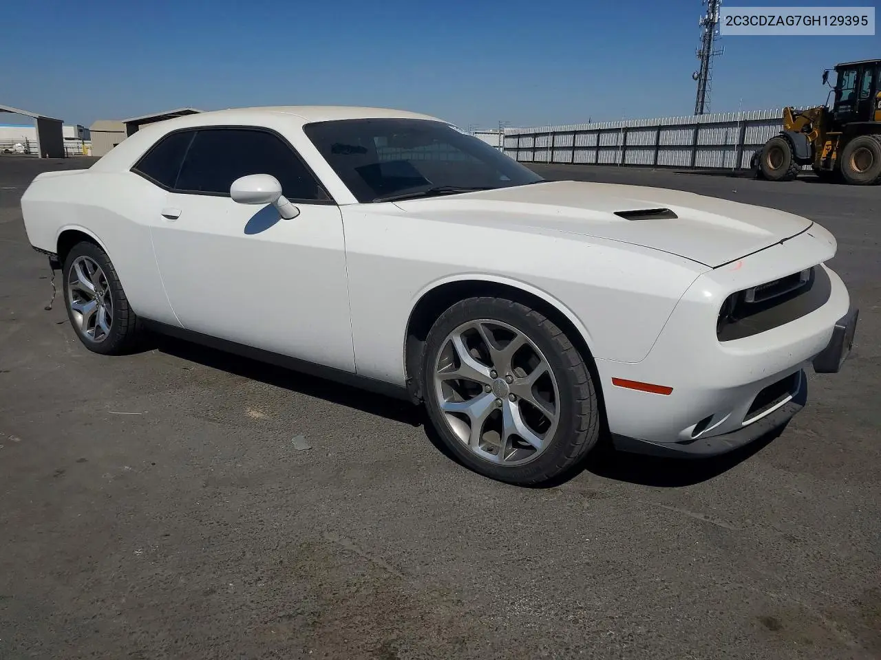 2016 DODGE CHALLENGER VIN 2C3CDZAG7GH129395 — фото 4