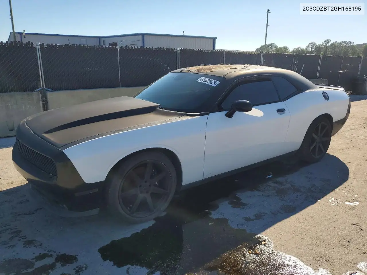 DODGE CHALLENGER 2016, VIN 2C3CDZBT2GH168195