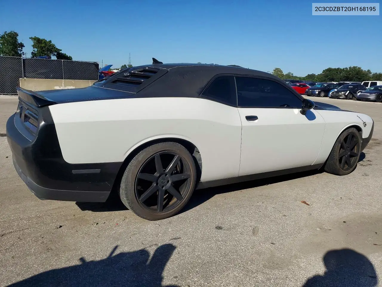 2016 DODGE CHALLENGER VIN 2C3CDZBT2GH168195 — фото 3